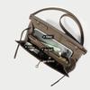 2025 Mini Kelly Geldbörse: Modische Crossbody- und Handtasche aus Palmenkornleder