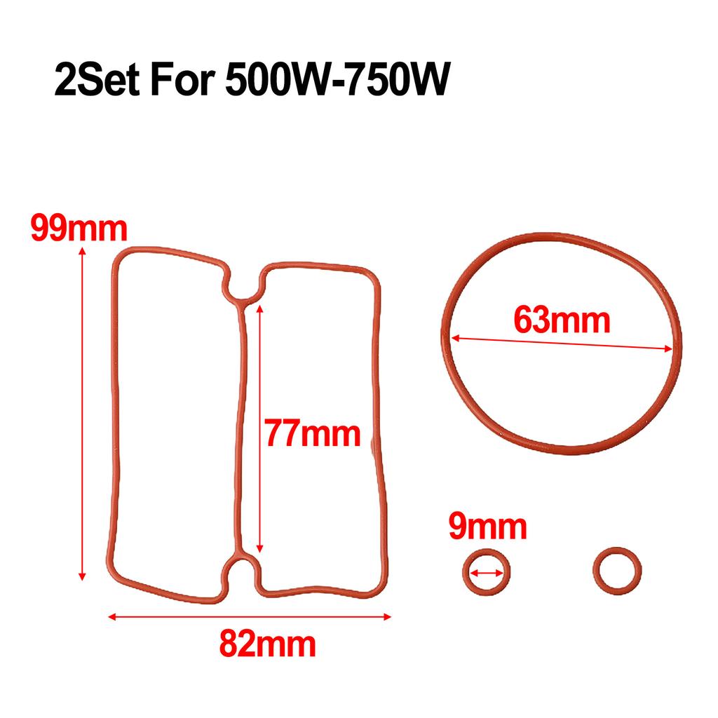 Repair Cylinder Sealing Ring 8Pcs/Set For 1100W For 1500W For 550/750/950W Nitrile O-shaped Rubber Hot Sale 2025 New