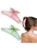 1pc Multi-color Starfish Hair Clip Acrylic Hair Claws, Summer Beach Hair Clip with Claws for Strong Fixation