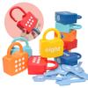 Children's Numbers 1-10 Lock And Key Counting Education Game Toy