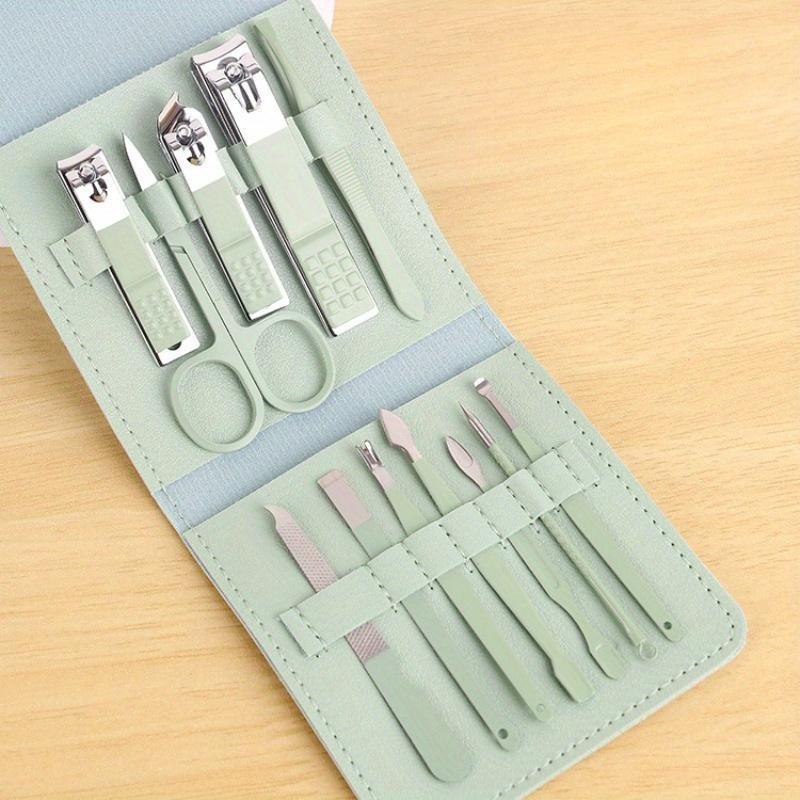 12pcs Nail Clipper Set Convenient Beauty Tool Clipper Manicure Nail Trimmer Pedicure Knife Ear Peeling Knife Nail Manicure
