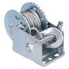 600LBS Manual Winch with 6M Steel Rope Hand Crank Cable Gear Single Speed Trailer Winch