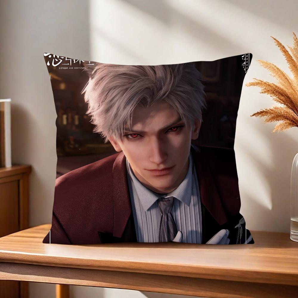 Game L-Love and Deepspace Comfortable soft Pillow Case for Sofa Living Room Home office Decor and Protective Covers