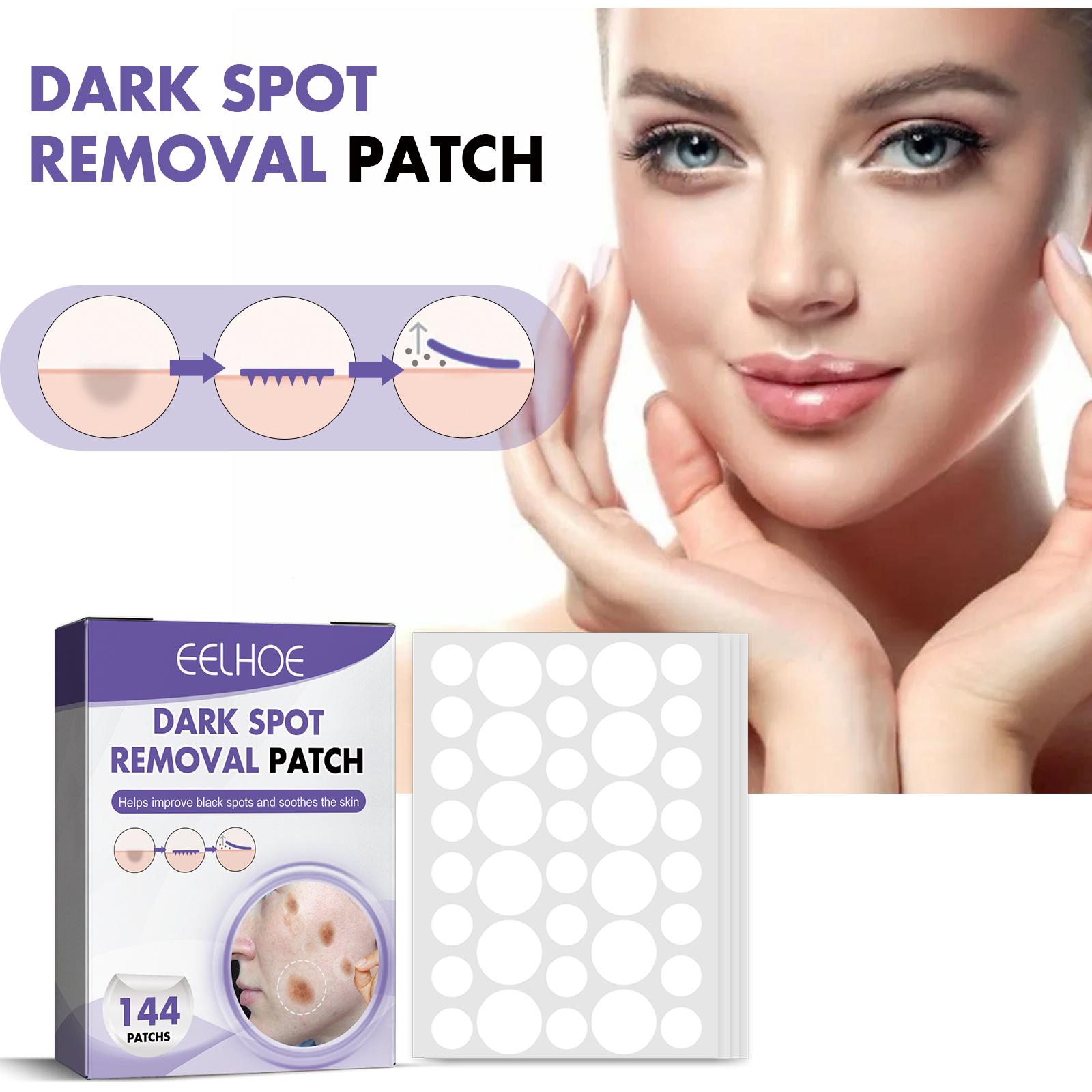 

Dark Spot Correcting Patches Freckles Remover Brightening Fade Fade Dark Spots Lightening Melasma Facial Invisible Care Stickers 144pcs