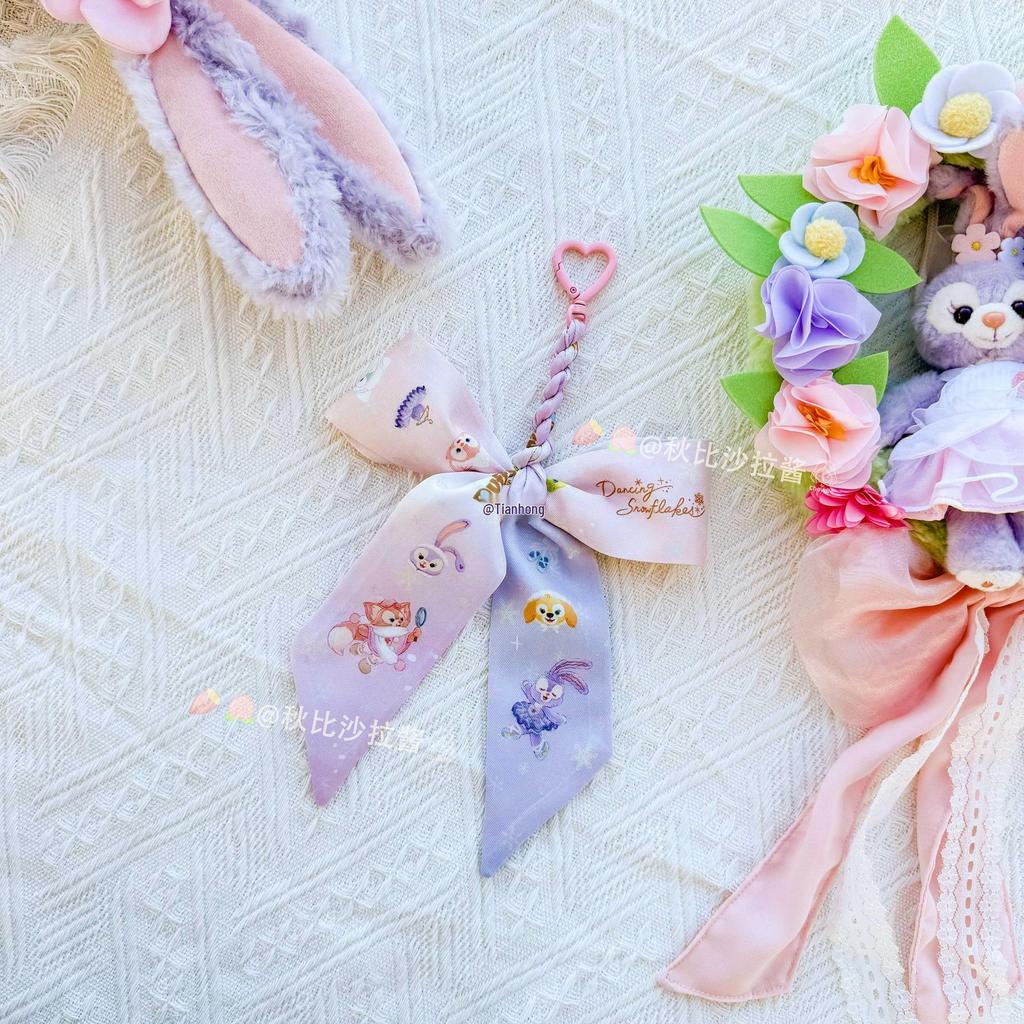 Silk Scarf Bow Hairband & Bag Handle Accessory