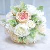 Mariage Bouquet de Mariée Bouquet à Main Décoration de Maison Fleur Artificielle Fleur en Soie Bouquet Décoratif Artificiel