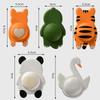 Silicone Wall Protector Cartoon Animal Doorknob Bumper Cute Door Handle Bumper Pad  for Home
