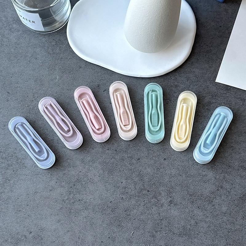 1 conjunto de pinças de lentes de contato femininas e meninas, removedor de inserção de lentes de contato multicoloridas e bastão de sucção para ferramenta de braçadeiras especiais