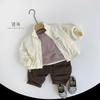Harajuku Style Unisex Kids Casual Long Pants Korean Versatile Outer Trousers