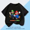Super Mario Brothers Mens and Womens Clothing Short Sleeve New Tshirt Half Sleeve Summer Top Stylish Childrens Clothing