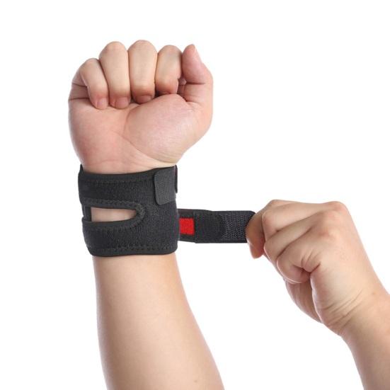 Yousheng Sports Wrist Compression Strap for Men Women, Breathable Adjustable Wrist Support Wrap, Sprain Prevention Basketball Fitness Wrist Brace