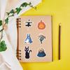 50Pcs/Set Cartoon Bright Ghibli Hayao Miyazaki Stickers Totoro Decals For Phone Laptop Suitcase Notebook Waterproof Stickers