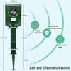Cat Repellent Fox Deterrent Ultrasonic Bird Scarers for Gardens Animal Repeller with Motion Activated PIR Sensor