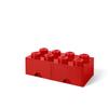 LEGO Brick Drawer 8 Bright Red 40061730