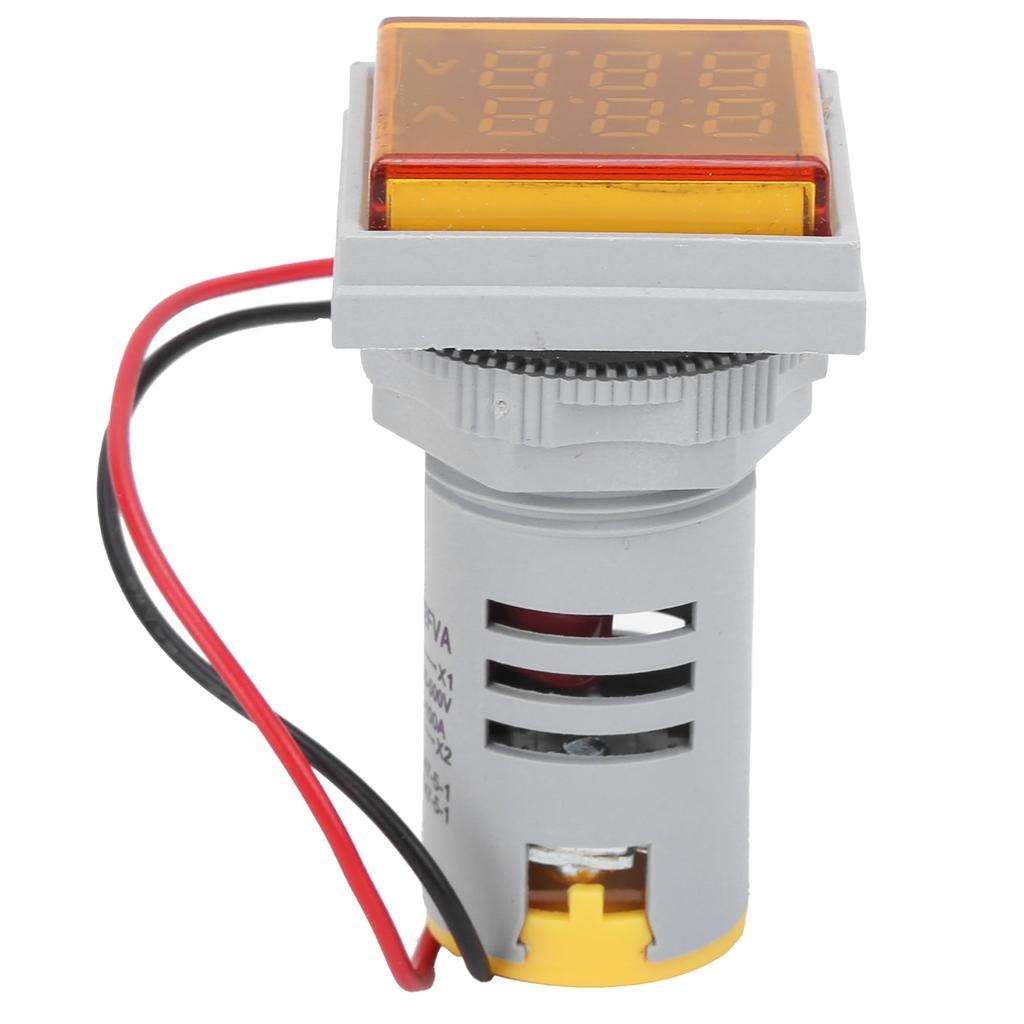 AD16‑22FVA 2in 1 Voltmeter Ammeter Voltage Current Meter Tester Measuring Indicator