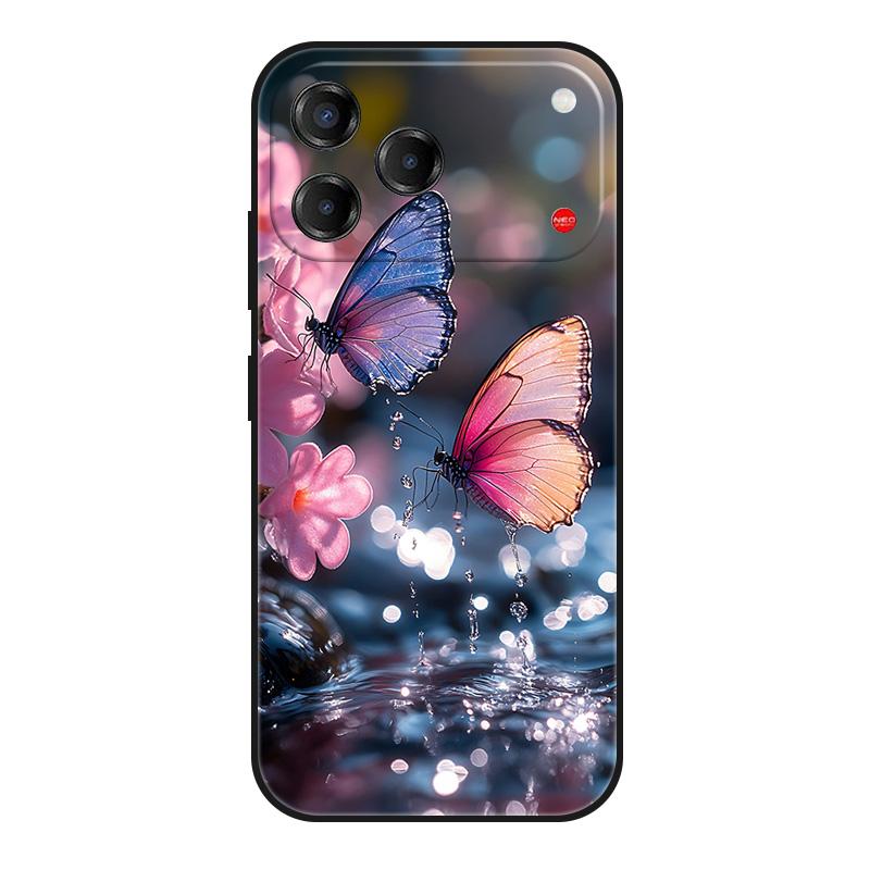 Für TCL NxtPaper 70 Pro Hülle Marmor bemalt Weiche matte Silikon-Rückabdeckung für TCL Nxtpaper 70Pro Handyhülle T807D T807W T807E