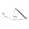 Fishing Kayak Stainless Steel Safety Lanyard Tether With Snap Hook