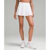 Lululemon High Rise Pleated Tennis Skirt White