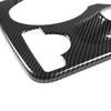 Carbon Fiber Car Console Water Cup Holder Cover Trim For Mercedes Benz Glk X204 2008-2015