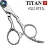 TITAN Hair Scissors Barber Tool Professional Hairdressing Scissors Cutting Thinning Shear Jp Vg10 Steel