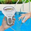 Water Quality Analyzer, Digital Chlorine And Ph Cl2 Tester For Swimming Pools, Spa Water Quality Analyzer With Probe For Home Size Swimming Pools - RI
