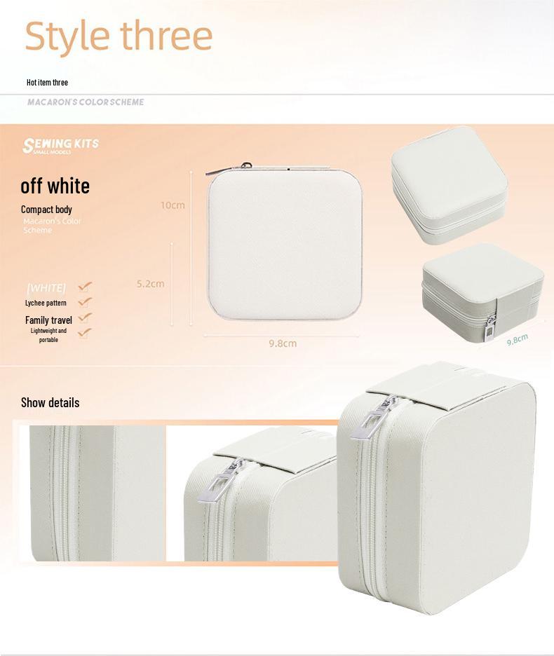 High-Quality Portable Sewing Kit: Needle and Thread Box for Home, Dorm, or Wedding Sewing Needs.