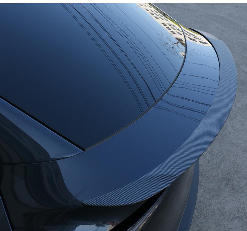 Carbon Fiber Rear Spoiler for 2025 Tesla Model Y Facelift P Version