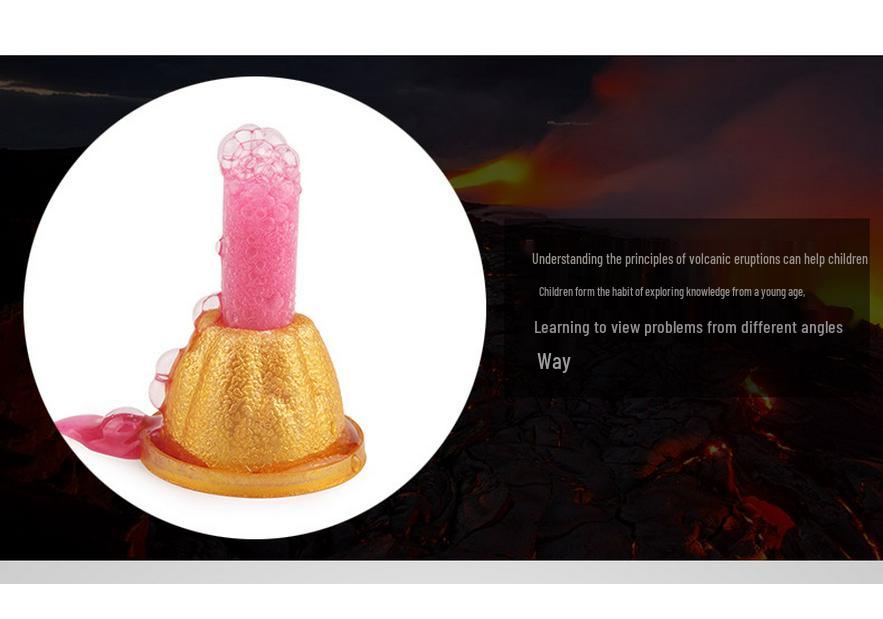 Educational Volcano Eruption Model Set for Kids