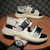 Fashion Summer Comfortable Outdoor Men's Thick Sole Sandals Lightweight Men Shoes for Male Casual Shoes Water Walking Soft Beach Sandals