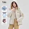 Yalu Women's Thickened 90% Duck Down Short Puffer Jacket