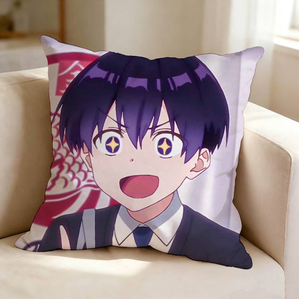 SShikimoris Not Just a Cutie IIzumi Yuu  Square DoubleSided printed Pillow Case Bedroom Bedside Pillow Sofa Cushion Cover
