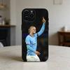 Football Star E-Erling H-Haaland Phone Case Silicone Black Soft For IPhone 17,16,15,14,13,12,11,SE,Plus Pro Max
