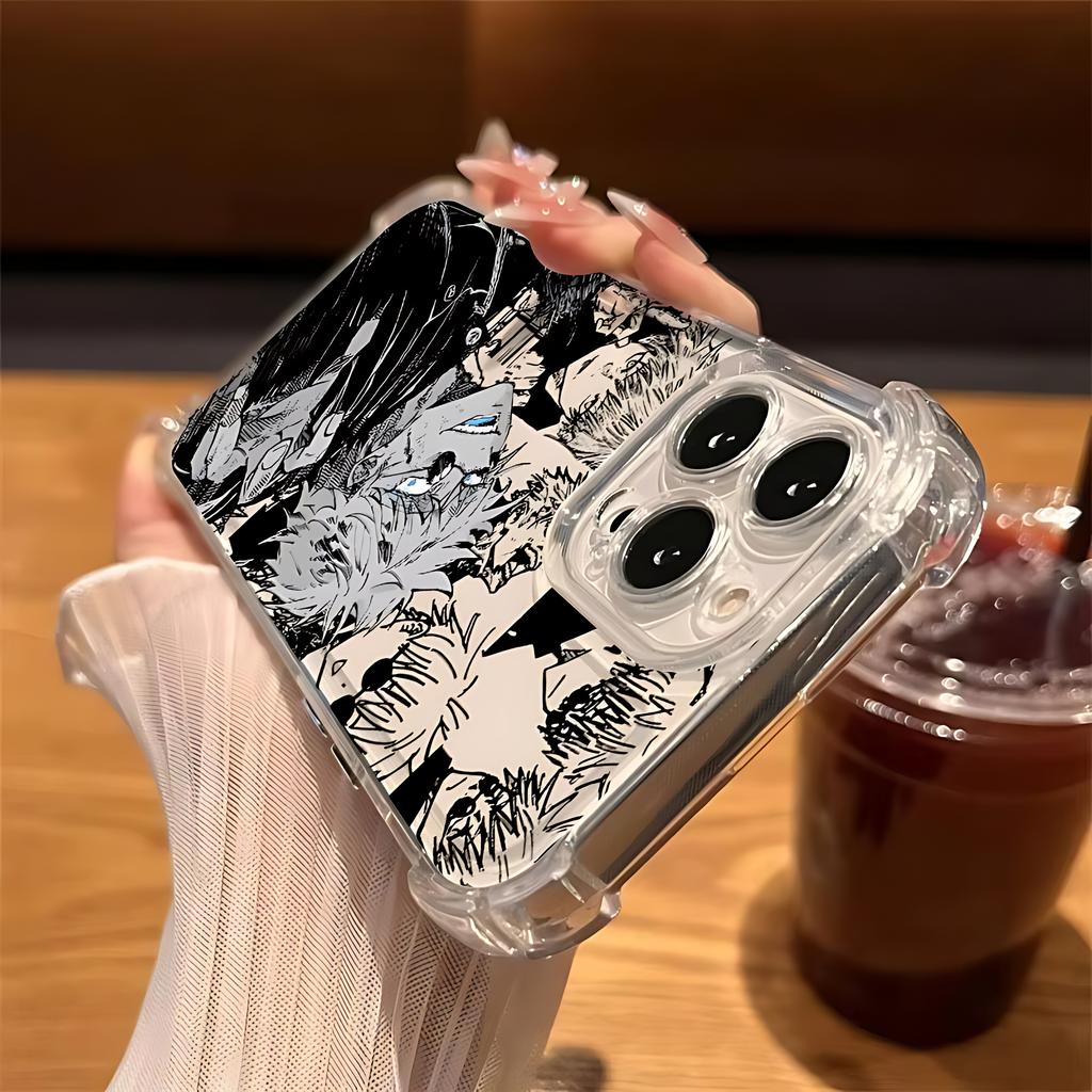 Jujutsus Anime Kaisens Phone Case For Samsung Galaxy S25 S24 S23 S22 S21 S20 Note20 Edge FE Ultra Plus 4G 5G Anti Fall TPU Cover