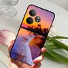 For Realme GT 6 GT6 Case Shockproof Soft TPU Silicone Phone Cover For Realme GT 6T Capa Realme GT6 GT6T Cartoon Matte Bumper