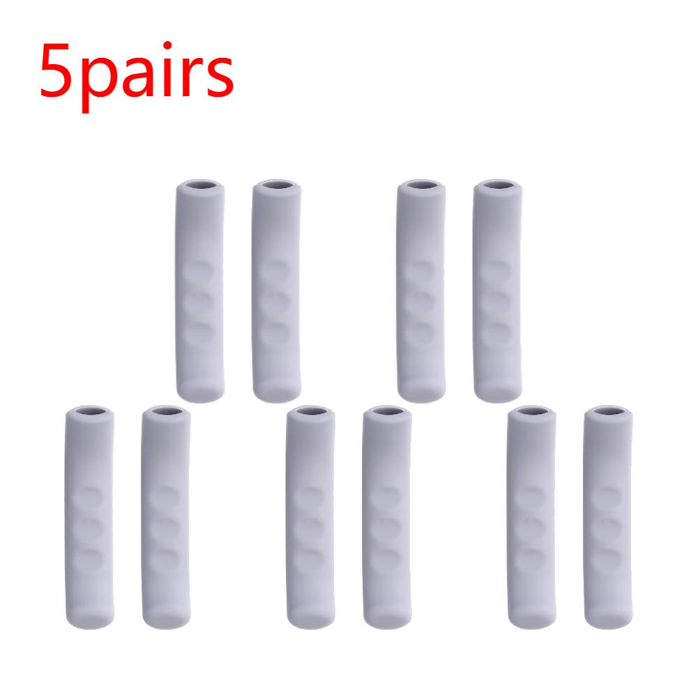 2 stk Bremsehåndtaksdeksler Antisklihåndtakbeskytter Silikonspakskall parkeringsbremshendelveske for Xiaomi M365 Scooter