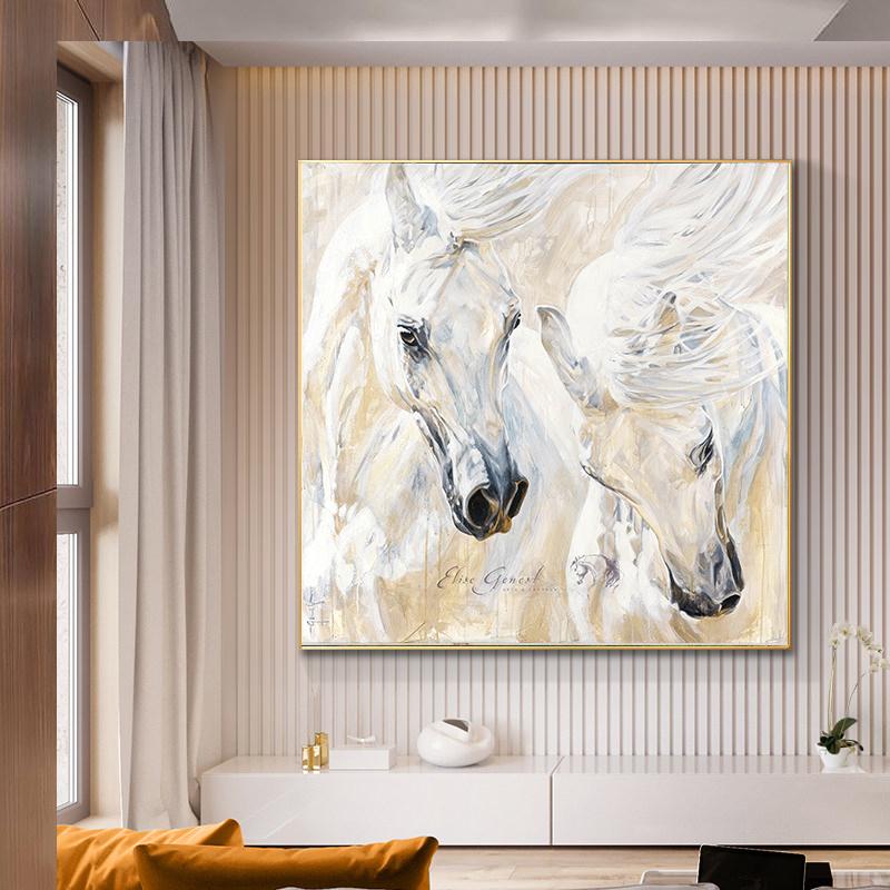 Artă de perete tradițională chinezească, cai care alergă, pictură pe pânză, postere, imagini de perete cu animale, pentru camera de zi, verandă, decorațiuni pentru casă Cuadros