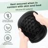 Silicone Face Ice Bowl Foldable Ice Bath Facial Washbasin with Built In Tray Cooling Facial Washing Basin for Home Travel