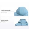 Logo 3 en 1 Chaqueta Deportiva Impermeable Cálida con Capucha para Exterior para Hombre 6001977-418