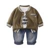 Kids Casual Long-Sleeve Set, Comfortable Daily Wear Outfits