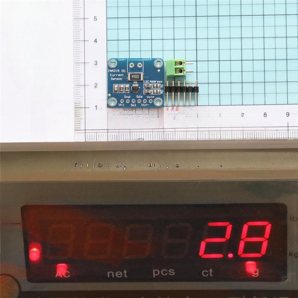 MCU-219 INA219 I2C Interface Zero-Drift Bidirectional Current/Power Monitoring Sensor Module