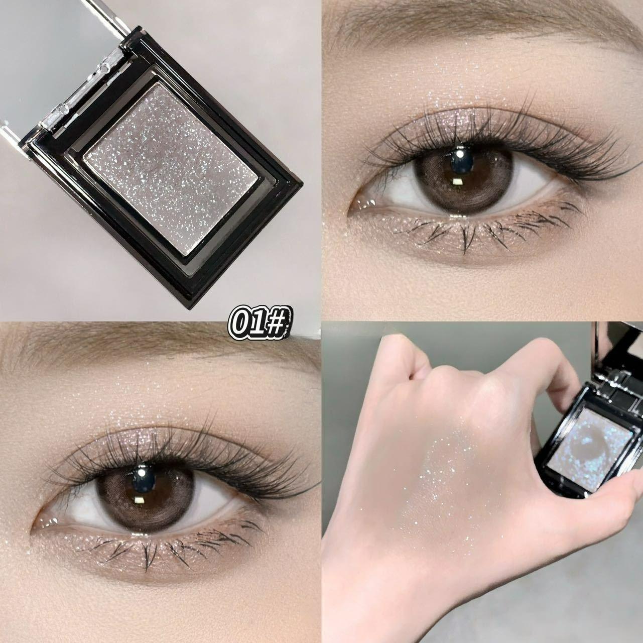Pearlescent Iridescent Glitter Eyeshadow Super Sparkling Eye Powder 3g
