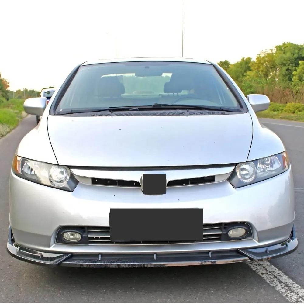 2006-2011 8th Gen Honda Civic Front Lip Bumper Body Kit Modification