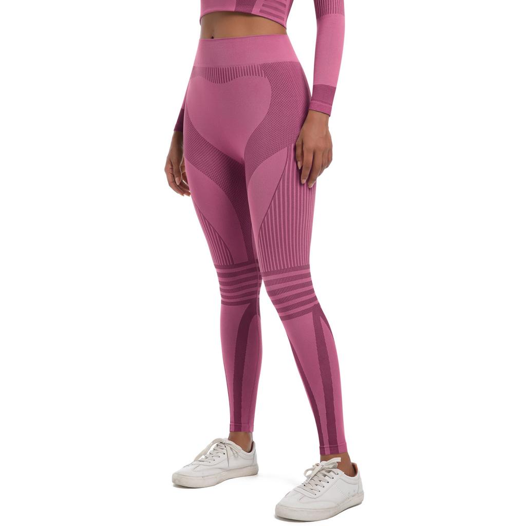 High Waisted Seamless Yoga Pants With Peach Hips, Lifted Buttocks, And Leggings As A Base. Outdoor Casual Running And Fitness Pants For Women