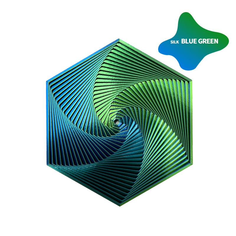 1 Piece Hexagonal Fractal Ring Spiral Change Toys 3D-Printed Fractal  Hexagon Stress Relief Toy