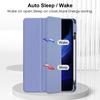 For Xiaomi Tablet 6 Protective Case with Pen Slot 11in Tri-fold Leather Case Acrylic Transparent 6pro Shell