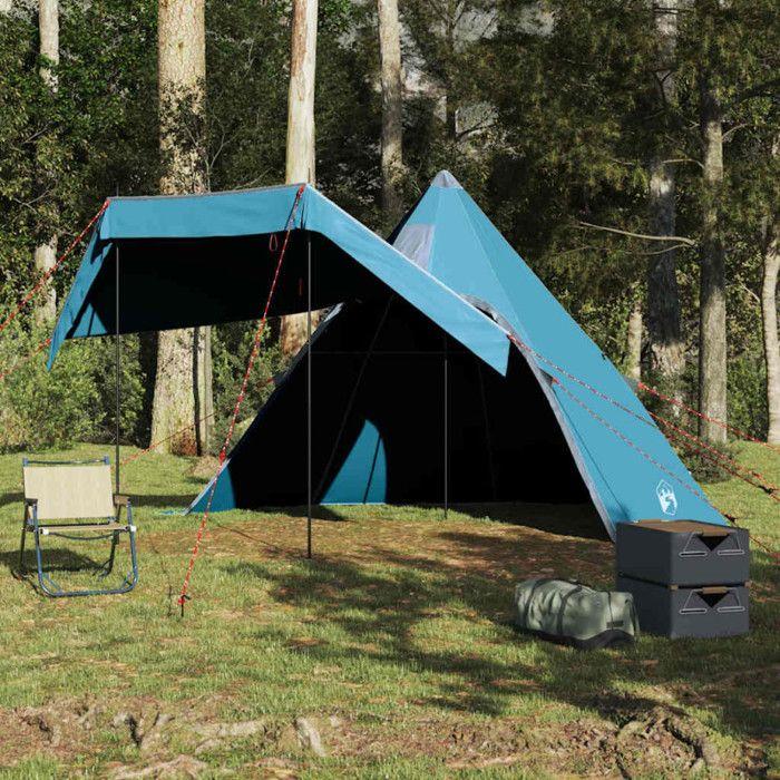 Tente de camping - vidaXL - Tente tipi - 5 personnes - Imperméable - Léger et portable