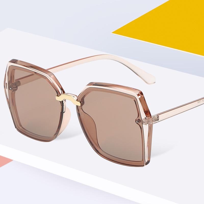 Ladies Driving Polarized Sunglasses Trendy Sunglasses Fashion Retro Large Frame Sunglasses Black Frame Uv400