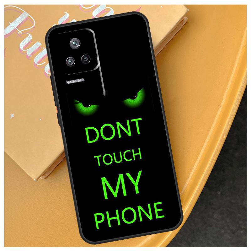 Berühre mein Handy nicht Hülle Für Xiaomi 17 Pro Max 14 15 Ultra 13T 14T 15T POCO X7 X5 X6 Pro F5 F6 F7 F8 Ultra Hülle