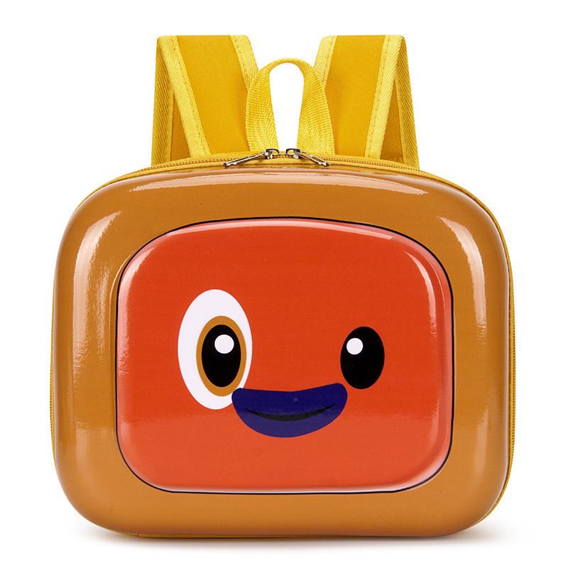 Toddler Bear Cartoon Backpack Eggshell Leisure Backpack Preschoolers For