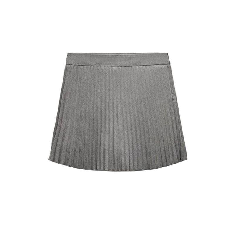 

Spring New Women s Clothing Simple Casual All-Match Wide Pleated High Waist Temperament Modern Fashion Culottes 8372116 Striper Gray S